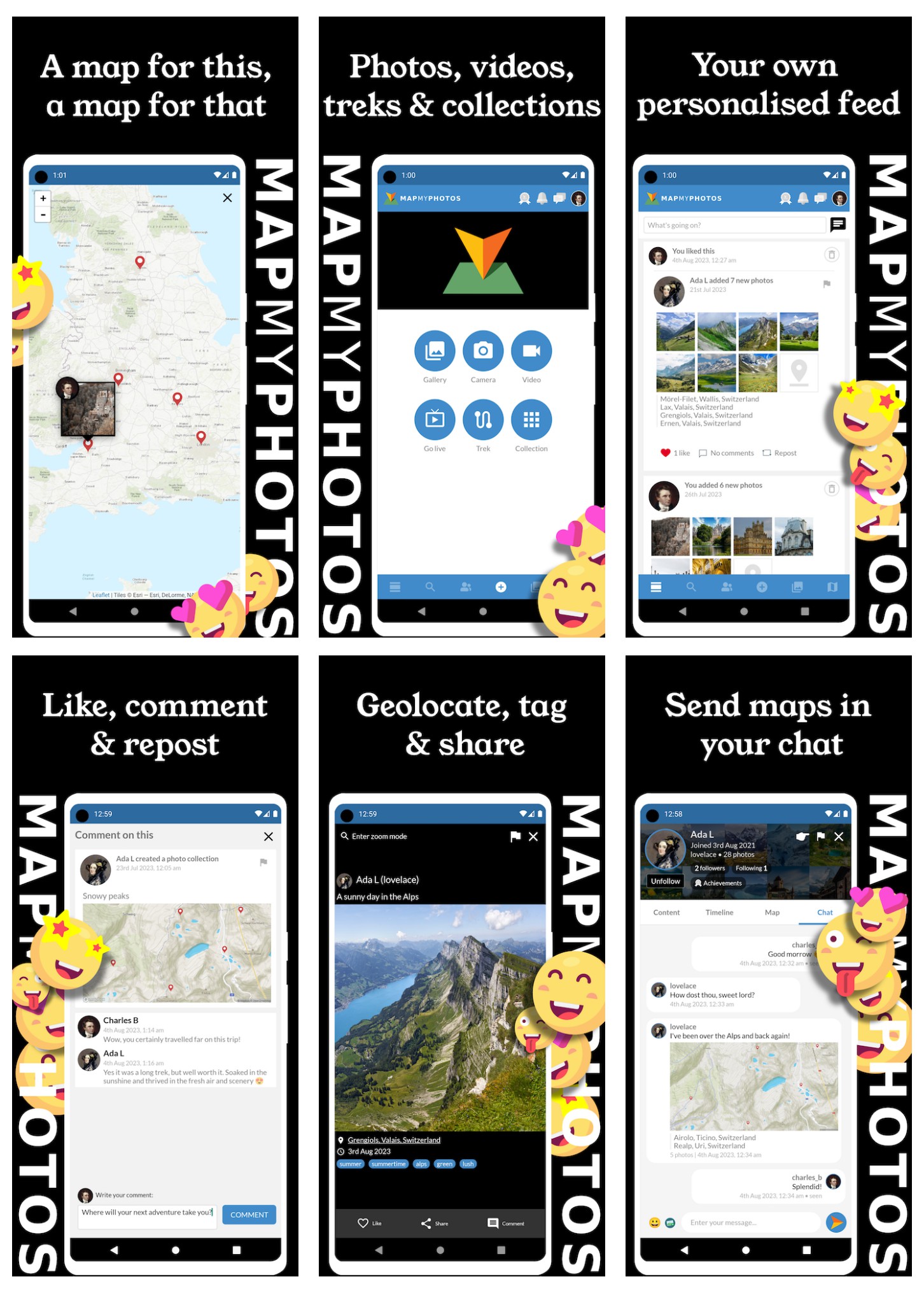 MapMyPhotos screenshots